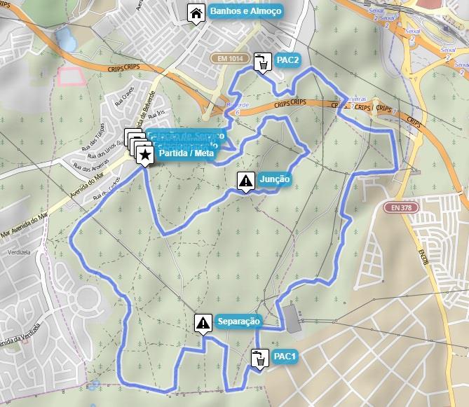 O evento terá a distância de 18 km para o Trail Médio, 10 Km para o Trail pequeno e 6 km para a Caminhada (ambas na Quinta do Pinhão).