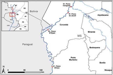 em 2015 PASSOS CRÍTICOS TRAMO NORTE