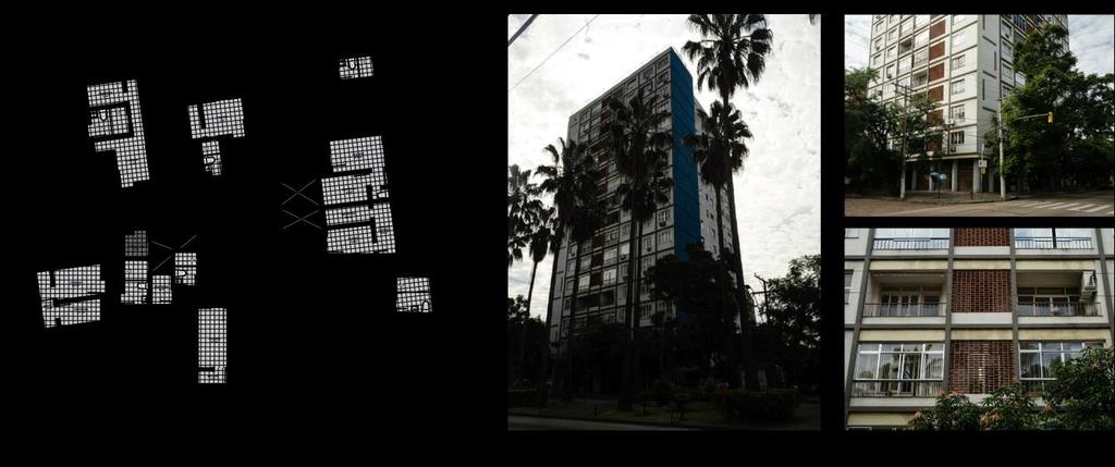 VERTICALIZAÇÃO NA RADIAL: EDIFÍCIO MATTOS VANIQUE A verticalidade é um dos princípios de composição presentes nos edifícios de apartamentos da avenida João Pessoa.