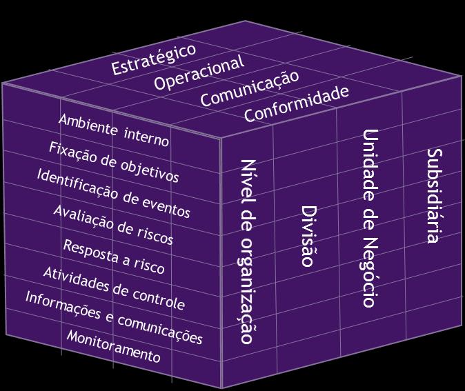 Riscos Resposta a Risco Tratamento de Risco Atividades de Controle Análise de Riscos Informações e Comunicação Comunicação e consulta Monitoramento