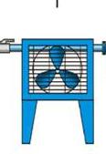 Resfriador Para resolver de maneira eficaz o problema inicial da água nas instalações de ar comprimido, o equipamento mais completo é o resfriador posterior, localizado entre a saída do compressor e