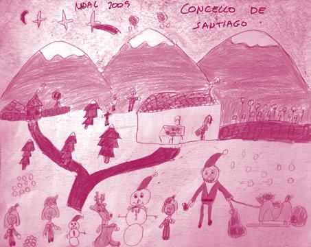 PORTADA Lorena A. Trevejo Pino, de 11 anos e do Colexio La Milagrosa. CONTRAPORTADA Lola Fernández, Sabela López, Uxía Méndez e Raquel Mourón, de 4 anos do CEIP Ramón Cabanillas.