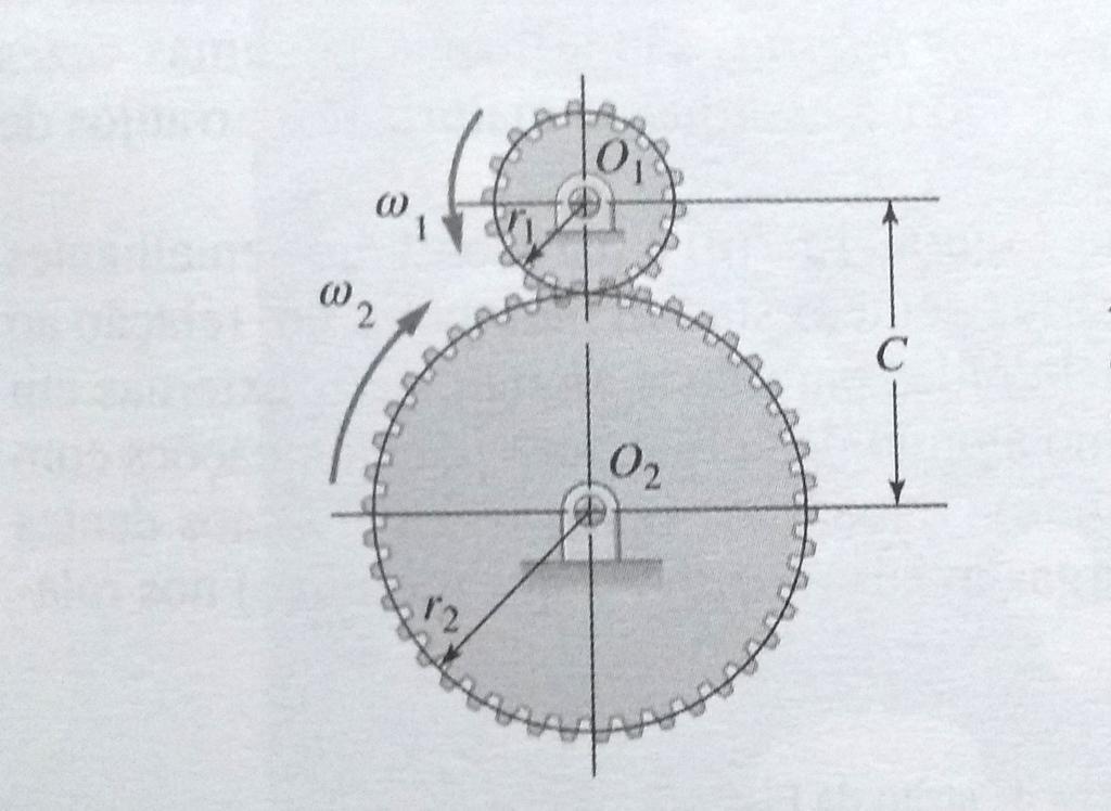 20 Figura 8: Distância de centro no diâmetro primitivo das engrenagens.