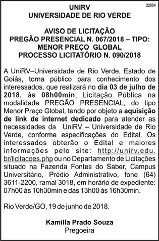 NEGRÃO DE LIMA Ed. Eco Ville Araguaia.