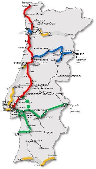 Plano Ferrovia 2020 Executar investimentos em infraestruturas, designadamente através do Plano Ferrovia 2020 PLANO FERROVIA 2020 Linha do Douro Em desenvolvimento, no terreno, a eletrificação do