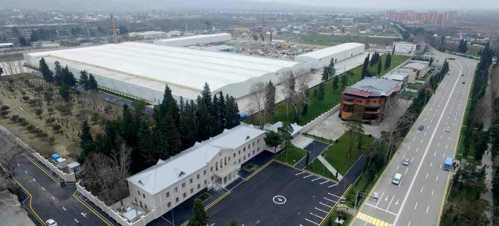 32 CLIENTES / 1/2018 COM A AUTOCORO, O FUTURO É HOJE. INAUGURAÇÃO DO PARQUE INDUSTRIAL MINGƏÇEVIR. Nos últimos dois anos, a indústria têxtil do Azerbaidjão foi consideravelmente alavancada.