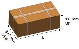 DIMENSÕES Modelo LD35H LD65H LD100H LD135H LD165H LD200H LD230H L (mm) Peso (kg) 431 504 577 650 723 796 869 5,3 6,1 7,3 8,2 9,0 9,9 10,8 EMBALAGEM Modelo LD35H LD65H LD100H LD135H LD165H LD200H