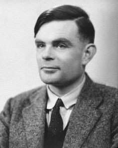 Máquina de Turing (1936) Modelo matemático de computador; definição matemática de algoritmo.