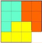 a) 10 b) 12 c) 13 d) 14 e) 15 COMENTÁRIO: Na camada de cima e na camada de baixo, há 5 cubinhos cinzentos e 4 brancos.
