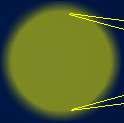 Já se a Lua passa por uma parte da umbra, ocorre um eclipse lunar parcial.
