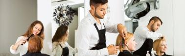 CABELEIREIRO - 400h BELEZA Aprenda a analisar e a conceituar o formato do rosto e tipos de cabelo; domine técnicas de higiene, atendimento ao cliente e ética profissional, além de procedimentos