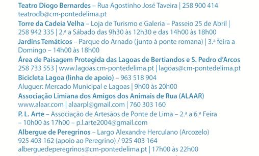 terça-feira a domingo l 258 240 210 l