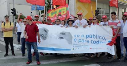 Brasil com mais empregos, sem desmontes, sem privatizações, com mais
