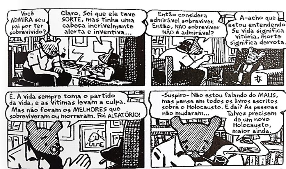 QUESTÃO 11) SPIEGELMAN, Art.