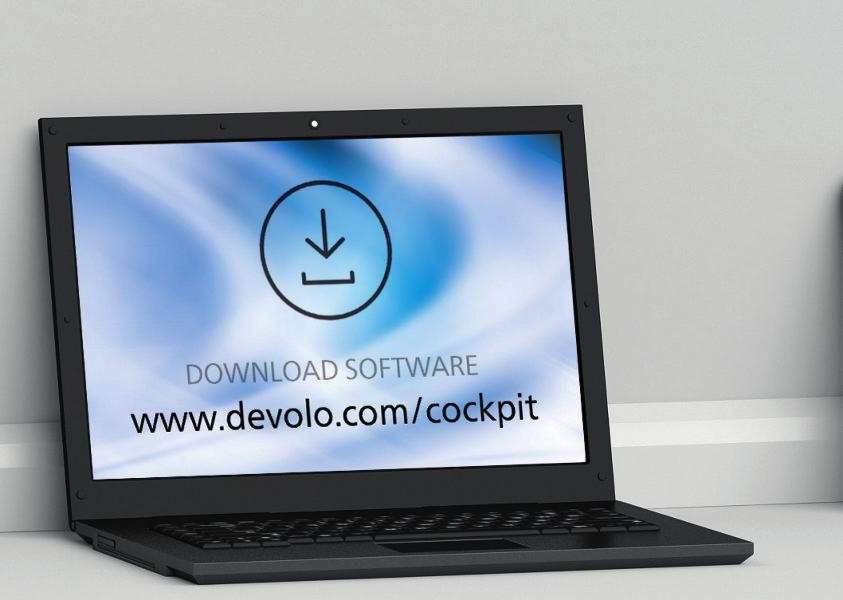 Use the devolo Cockpit software for a