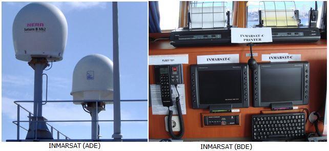Inmarsat) verificam todas as comunicações das CES/LES numa determinada região e escala uma para receber prioritariamente a chamada de socorro.