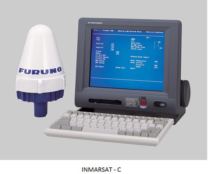 INMARSAT Fleet 77 Atende todas as necessidades comerciais de voz, fax, e-mail e dados (pacotes e circuitos chaveados) e usa o mesmo sistema que atende o estritamente necessário para o GMDSS.