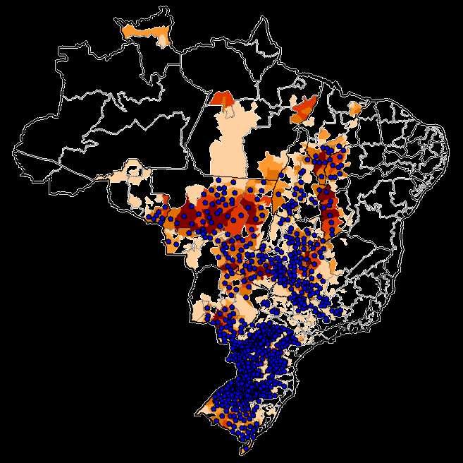 ÁREA DE COBERTURA DA PESQUISA Todos os Estados que produzem soja, exceto PA e RR. 3.