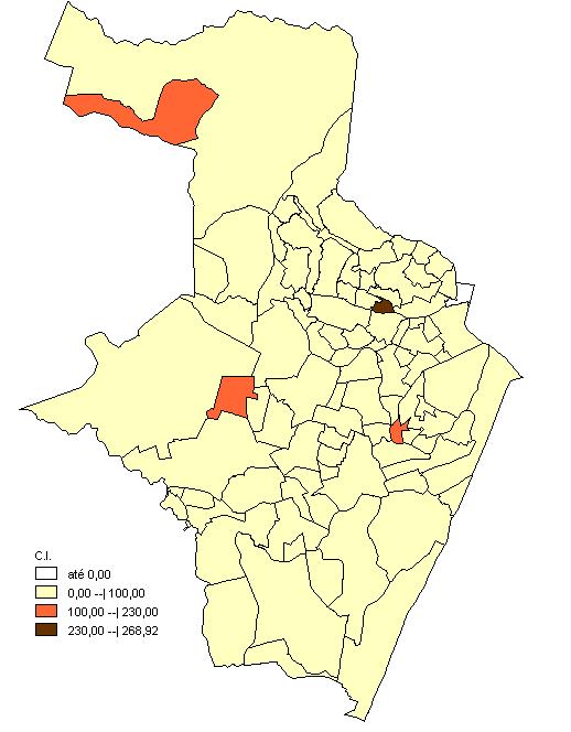 09/03/2016 Nota: LIRA-a 02/2016 Geral do Rcife: 1,68% Fonte: Sesau Recife/Sevs/Gevepi/Sinan *Dados provisórios sujeitos à alteração, base de dados de