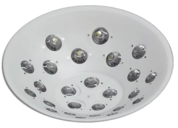 PVA/S1124 Potência Led AC 96W Lente optica