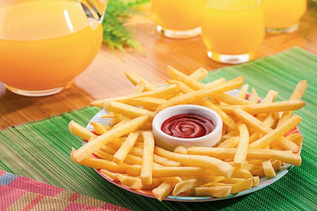 BATATA pré-frita CONGELADA É BEM BRASIL BEM MAIS GOSTOSA BEM MAIS PRÁTICA BEM