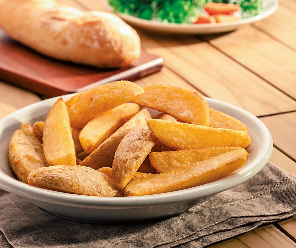 Sempre é hora de comer batata Bem Brasil Muito nutritiva, a batata é rica em vitamina B1, vitamina C e sais minerais,