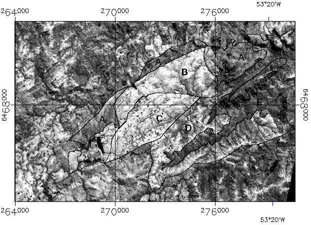 Figura 22: Imagens acromáticas com realce linear das