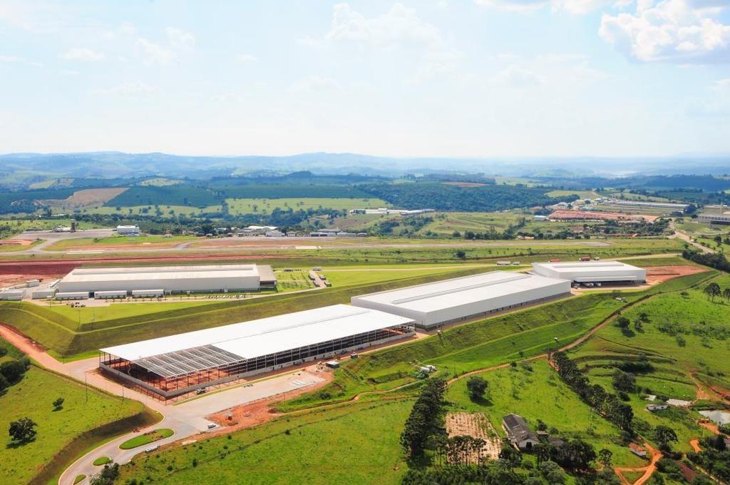 O condomínio industrial do Porto Seco Sul de Minas foi inaugurado em 2014 e possui aproximadamente 900.000 m2 de área total.