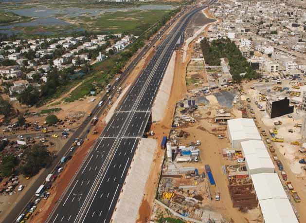 AUTO ESTRADA PATE D OIE - PIKINE E ESTRADA RNI, DAKAR PATE