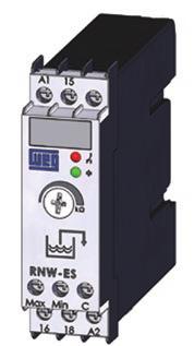 Funcionamento É baseado na medição da resistência elétrica do líquido do reservatório através de um conjunto de eletrodos submersos, que funcionam como sensores de presença / ausência de líquido.