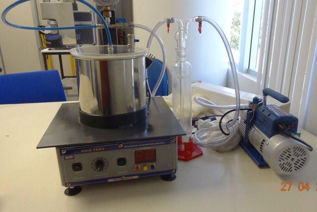 ROTAREX: Equipamento destinado à extração do ligante à mistura