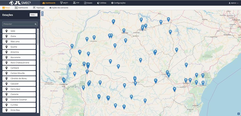 SOFTWARE LIVRE NO PTI E ITAIPU Projeto Smart Farm/SMEC 2 Integração de