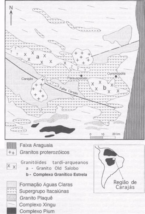 Seqüência metavulcano-sedimentar de Rio Maria As seqüências do tipo greenstone de Rio Maria foram inicialmente descritas por Cordeiro (1982) e Hirata et al.