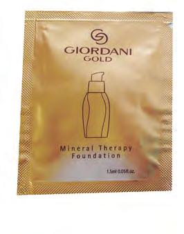 AMOSTRAS BASES DE COR BASES DE COR AGE DEFYING GIORDANI GOLD DE TONS