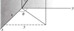 eixos x y e z respectivamente. Fig. 10-6 Coordenadas cilíndricas (r z) Um ponto P pode ser determinado pelas coordenadas cilíndricas (r z) [ver Fig.