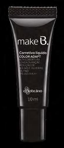 CORRETIVOS CORRETIVO LÍQUIDO COLOR ADAPT, 10 ml R$ 47,90 R$ 37,90