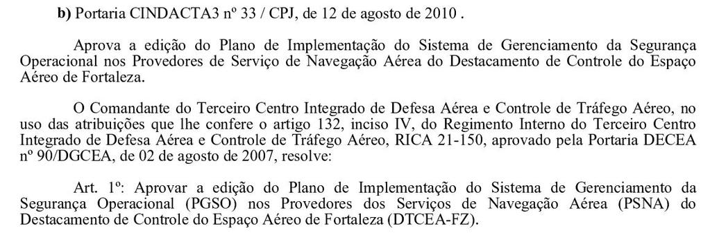 SEGURANÇA NA TMA-FZ GERENCIAMENTO DA