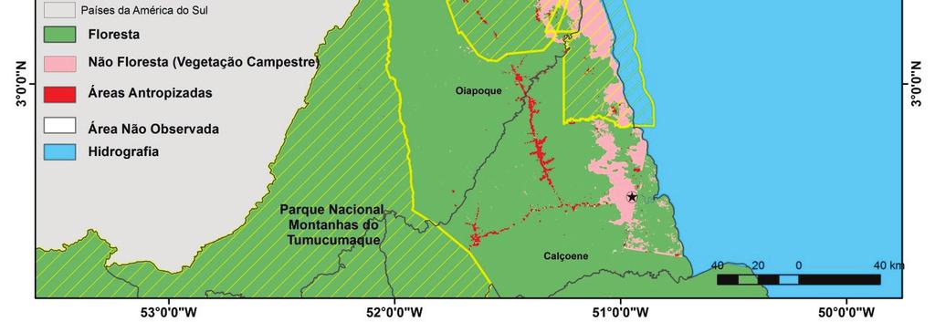 O objetivo principal do projeto GUYAMAPA é conceder ferramentas e métodos de apoio operacional para o monitoramento e a proteção do patrimônio natural do escudo das Guianas, área que envolve a Guiana