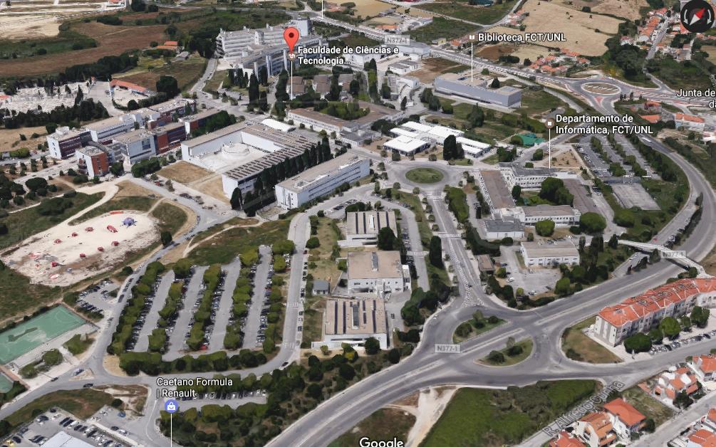 1 a data de construção dos diversos edifícios que atualmente compõem o Campus da FCT/UNL, verificando que existe uma grande diferença temporal entre a