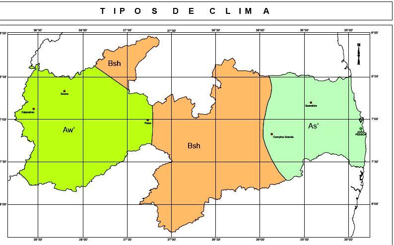 O clima do município de Pilões é classificado segundo Köppen ao considerar a distribuição média da precipitação e a temperatura, ele classificou como quente e úmido do tipo As.