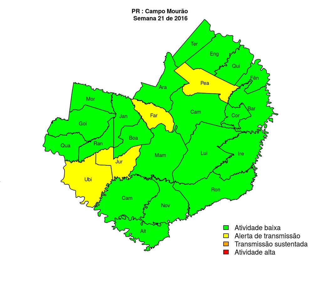 Regional Campo Mourão Tabela 6.