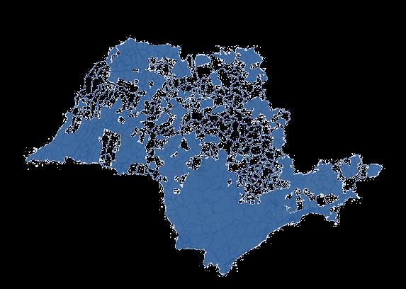Companhia de Saneamento Básico do Estado de São Paulo 364 municípios atendidos diretamente. 28 milhões de clientes.