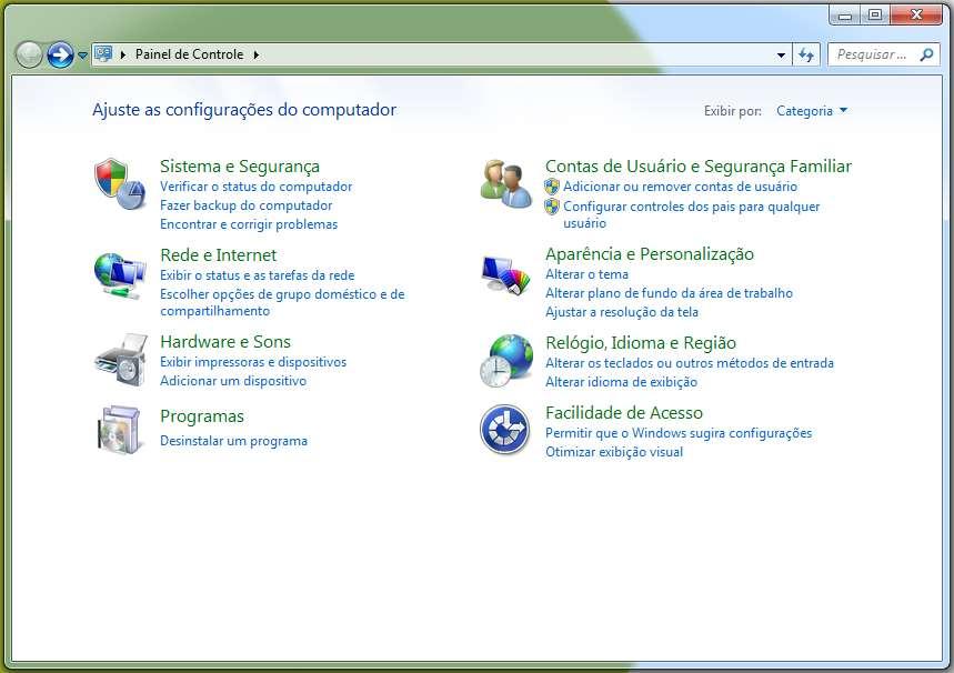 2.1. Configuração no Sistema Operacional