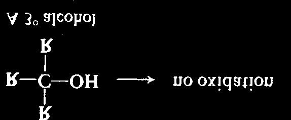 ocorre a oxidação do aldeído para o ácido carboxílico: iii) Álcool Secundário Equação Geral: PCC também pode