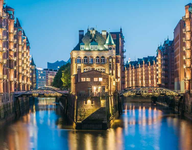 Speicherstadt, Hamburgo / Alemanha 8 Alemanha Fascinante 1 Dia / Segunda-feira Frankfurt Chegada a Frankfurt e traslado ao hotel. Resto do dia livre à sua disposição.