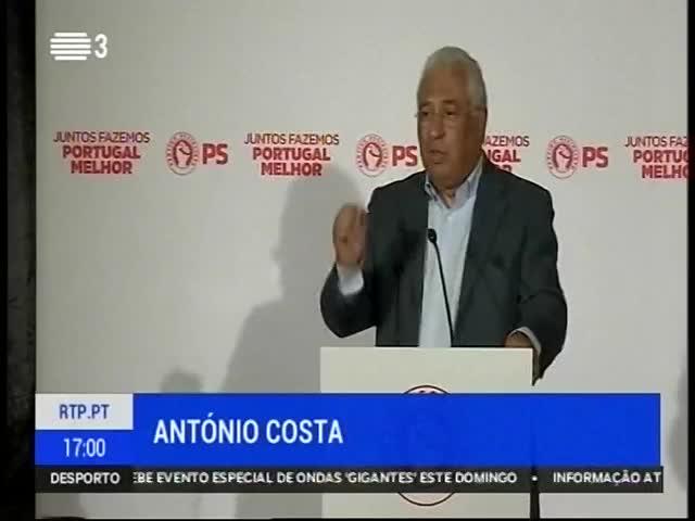 Costa afirma que Portugal vai convergir com a União Europeia na transferência de competências