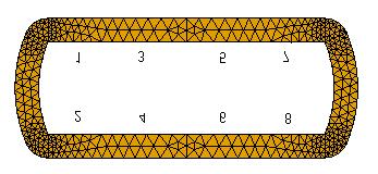 9 Polos de imã permanente no veículo Para o cálculo da componente B y, foi usada a geometria da Fig. 9.