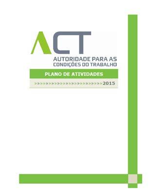 Plano de Atividades da ACT