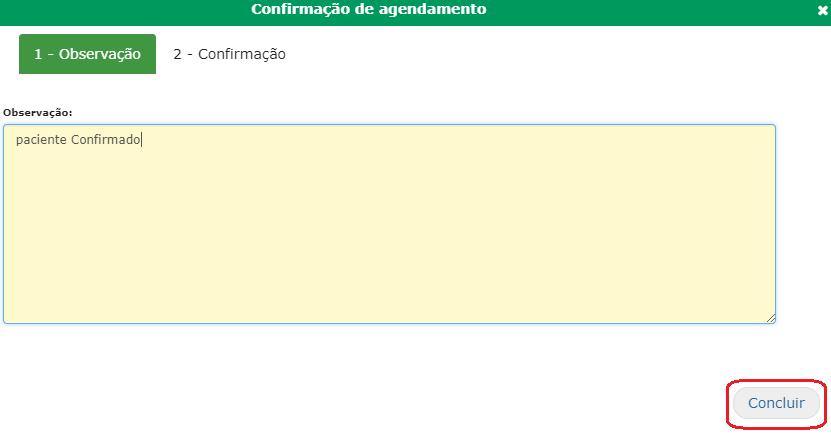 direto do mouse a opção Confirmar