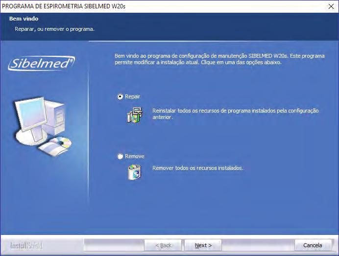 Manual do Software SIBELMED W20s 19 2.4.